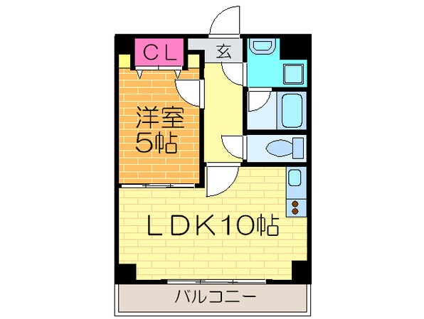 オプティマ平野上町の物件間取画像